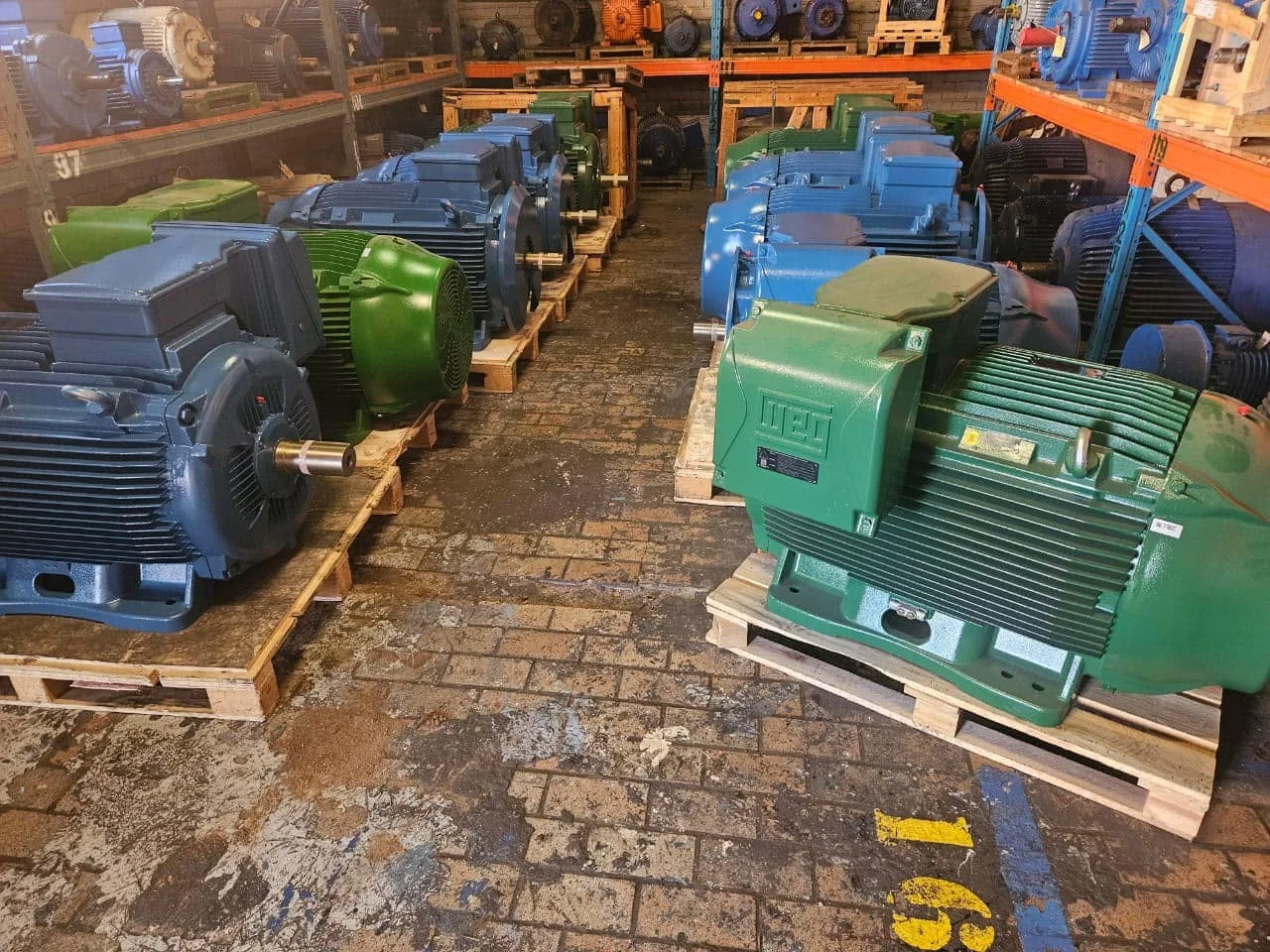 Motor inventory at Granlor